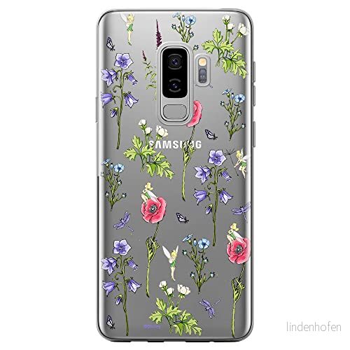 ERT GROUP mobiltelefonfodral för Samsung S9 PLUS originalt och officiellt licensierat Disney mönster Tinker Bell 004 optimalt anpassad till formen på mobiltelefonen, fodral tillverkad av TPU plast 5904805658075