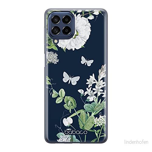 ERT GROUP mobiltelefonfodral för Samsung M33 5G originalt och officiellt licensierat Babaco mönster Flowers 032 optimalt anpassad till formen på mobiltelefonen, fodral tillverkad av TPU plast 5905511355111