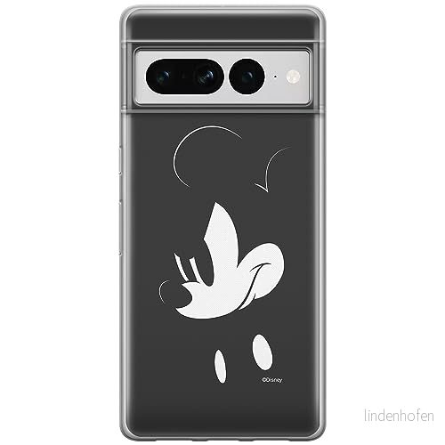 ERT GROUP mobiltelefonfodral för Google PIXEL 7 PRO originalt och officiellt licensierat Disney mönster Mickey 029 optimalt anpassad till formen på mobiltelefonen, fodral tillverkad av TPU plast 5905795162481