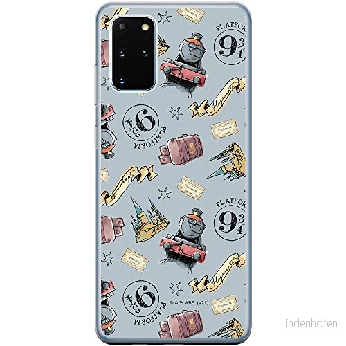 ERT GROUP mobiltelefonfodral för Samsung S20 PLUS / S11 originalt och officiellt licensierat Harry Potter mönster 041 Vit anpassad till formen på mobiltelefonen, fodral tillverkad av TPU plast 5903537580227
