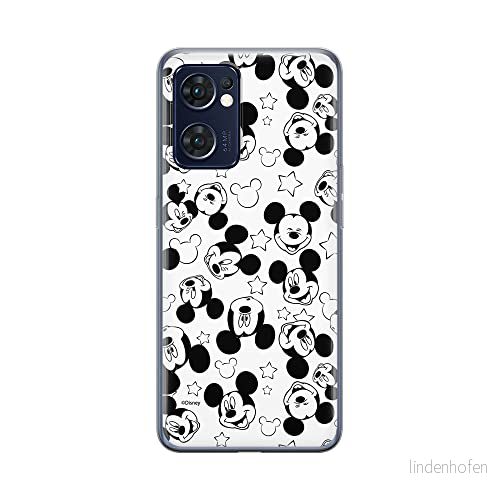 ERT GROUP mobiltelefonfodral för Oppo RENO 7 5G originalt och officiellt licensierat Disney mönster Mickey 007 optimalt anpassad till formen på mobiltelefonen, fodral tillverkad av TPU plast 5905511308551