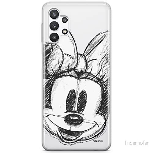ERT GROUP mobiltelefonfodral för Samsung A32 5G originalt och officiellt licensierat Disney mönster Minnie 012 optimalt anpassad till formen på mobiltelefonen, gedeeltelijk transparant 5903040048771