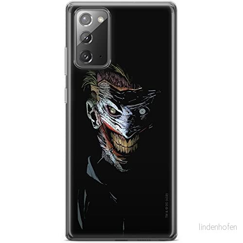 ERT GROUP mobiltelefonfodral för Samsung GALAXY NOTE 20 originalt och officiellt licensierat DC mönster Joker 011 optimalt anpassad till formen på mobiltelefonen, fodral tillverkad av TPU plast 5903040459706