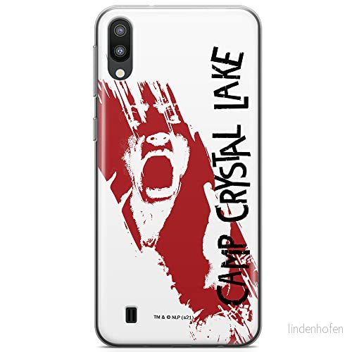 ERT GROUP mobiltelefonfodral för Samsung M10 originalt och officiellt licensierat Horror mönster Friday the 13th 010 optimalt anpassad till formen på mobiltelefonen, fodral tillverkad av TPU plast 5905511102180