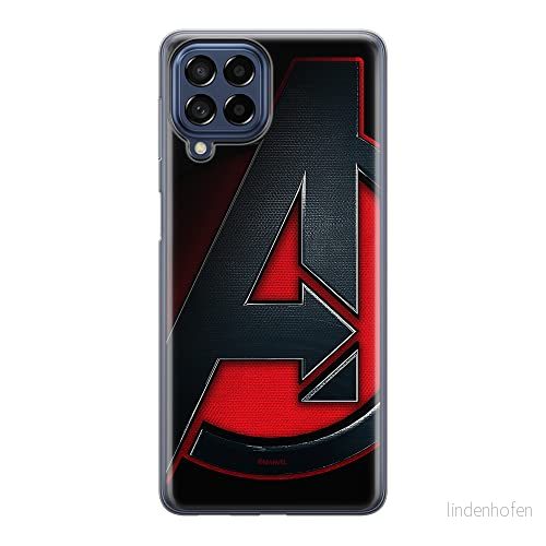 ERT GROUP mobiltelefonfodral för Samsung M33 5G originalt och officiellt licensierat Marvel mönster Avengers 019 optimalt anpassad till formen på mobiltelefonen, fodral tillverkad av TPU plast 5905511341855