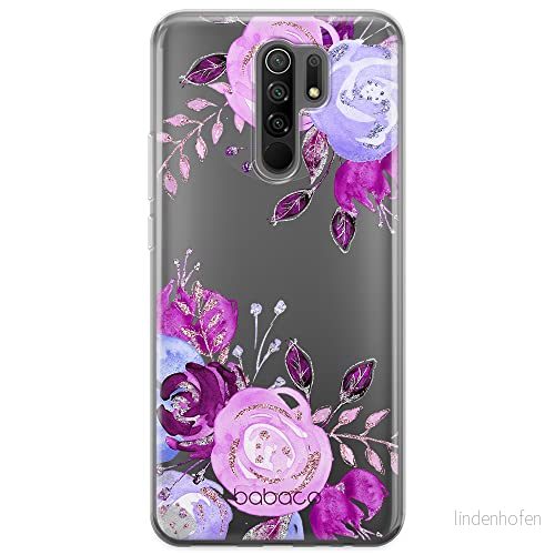 ERT GROUP mobiltelefonfodral för Xiaomi REDMI 9 originalt och officiellt licensierat Babaco mönster Flowers 005 optimalt anpassad till formen på mobiltelefonen, gedeeltelijk transparant 5904805386800