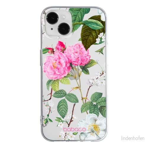 ERT GROUP mobiltelefonfodral för Iphone 13 MINI originalt och officiellt licensierat Babaco mönster Flowers 037 optimalt anpassad till formen på mobiltelefonen, gedeeltelijk transparant 5905131299758