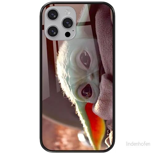 ERT GROUP mobiltelefonfodral för Apple Iphone 13 PRO originalt och officiellt licensierat Star Wars mönster Baby Yoda 021 tillverkad av härdat glas, skyddsfodral 5904805879364
