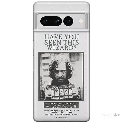 ERT GROUP mobiltelefonfodral för Google PIXEL 7 PRO originalt och officiellt licensierat Harry Potter mönster 031 optimalt anpassad till formen på mobiltelefonen, gedeeltelijk transparant 5905795180638