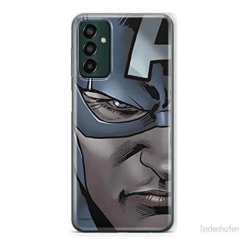 ERT GROUP mobiltelefonfodral för Samsung M13 4G originalt och officiellt licensierat Marvel mönster Captain America 020 optimalt anpassad till formen på mobiltelefonen, fodral tillverkad av TPU plast 5905511321116