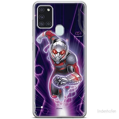 ERT GROUP mobiltelefonfodral för Samsung A21s originalt och officiellt licensierat Marvel mönster Ant Man 001 optimalt anpassad till formen på mobiltelefonen, fodral tillverkad av TPU plast 5903040263532
