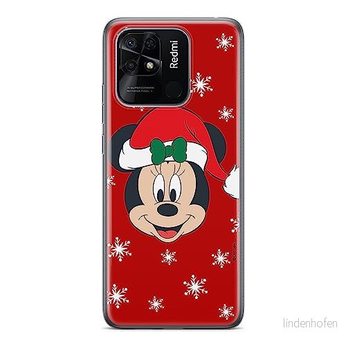 ERT GROUP mobiltelefonfodral för Xiaomi REDMI 10C originalt och officiellt licensierat Disney mönster Minnie 061 optimalt anpassad till formen på mobiltelefonen, fodral tillverkad av TPU plast 5905511538774