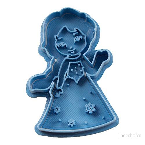 cuticuter Elsa Chibi formad, blå, 8 x 7 1,5 cm 8435534201494