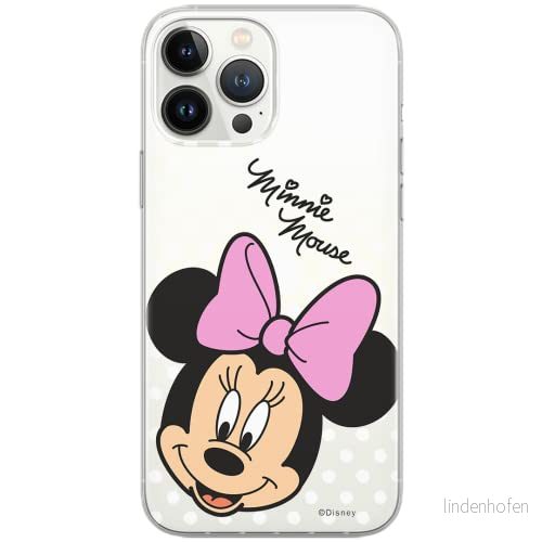 ERT GROUP mobiltelefonfodral för Xiaomi POCOPHONE X3 originalt och officiellt licensierat Disney mönster Minnie 008 optimalt anpassad till formen på mobiltelefonen, gedeeltelijk transparant 5903537122014