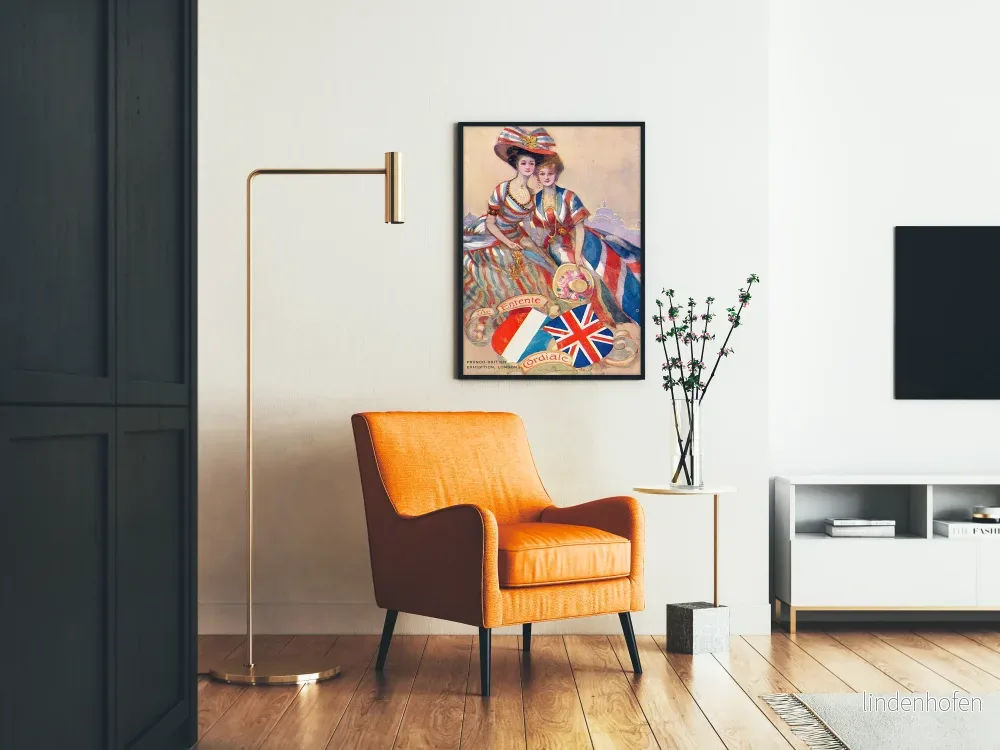 Vintageposter för Franco-Brittiska utställningen i London - Bild 2