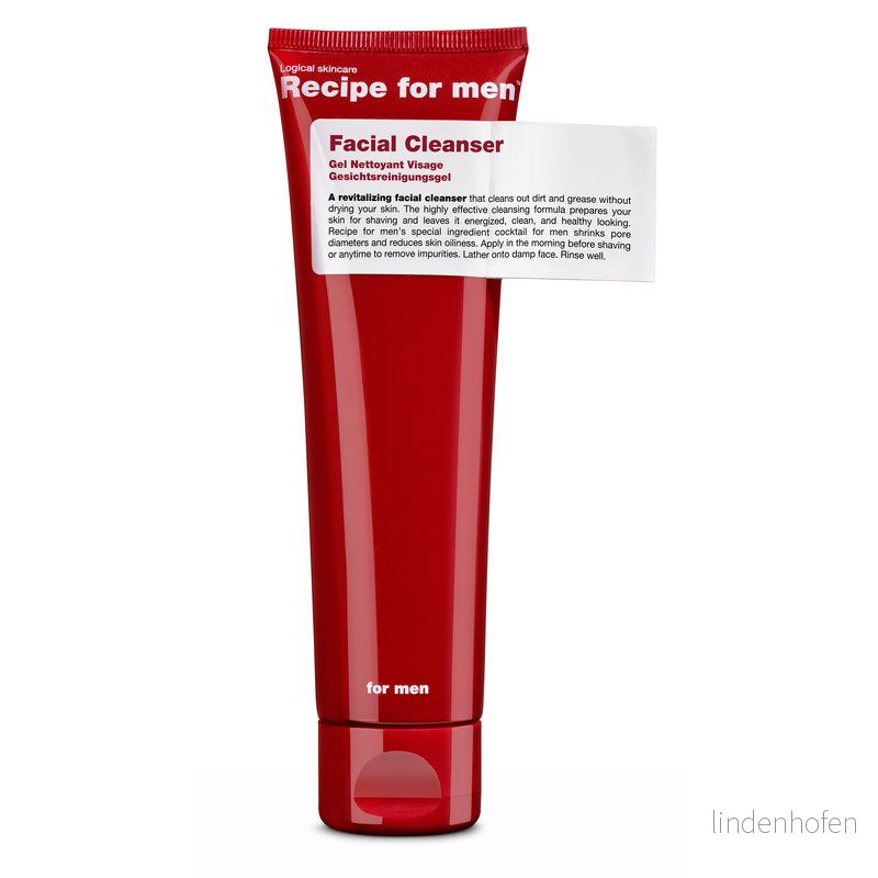 Recipe for Men Facial Cleanser 100 ml Rengöringsgel för män 7350012810016