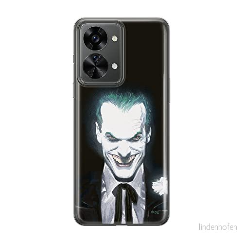 ERT GROUP mobiltelefonfodral för Oneplus NORD 2T 5G originalt och officiellt licensierat DC mönster Joker 001 optimalt anpassad till formen på mobiltelefonen, fodral tillverkad av TPU plast 5905511280499
