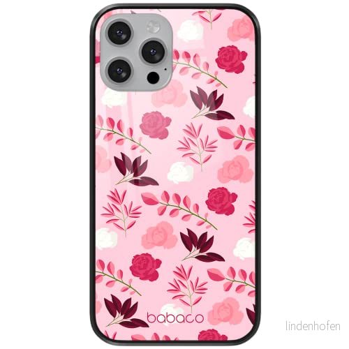 ERT GROUP mobiltelefonfodral för Huawei P20 originalt och officiellt licensierat Babaco mönster Flowers 020 tillverkad av härdat glas, optimalt anpassat till mobilens form, skyddsfodral 5903932643282