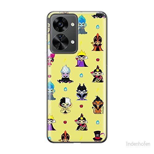 ERT GROUP mobiltelefonfodral för Oneplus NORD 2T 5G originalt och officiellt licensierat Disney mönster Villains 007 anpassad till formen på mobiltelefonen, fodral tillverkad av TPU plast 5905511262488