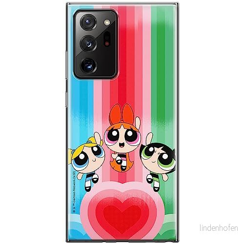 ERT GROUP mobiltelefonfodral för Samsung GALAXY NOTE 20 ULTRA originalt och officiellt licensierat The Powerpuff Girls mönster 036, fodral tillverkad av TPU plast 5905511980962