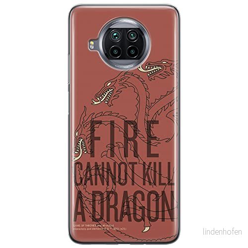 ERT GROUP mobiltelefonfodral för Xiaomi MI 10T LITE/REDMI NOTE 9 PRO 5G originalt och officiellt licensierat Game od Thrones mönster of 015, fodral tillverkad av TPU plast 5903932685022
