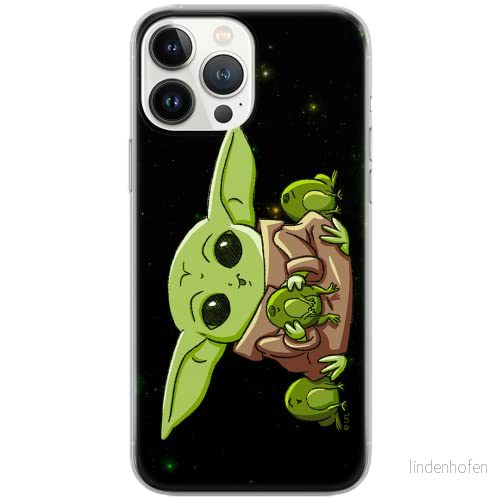 ERT GROUP mobiltelefonfodral för Xiaomi REDMI 10 originalt och officiellt licensierat Star Wars mönster Baby Yoda 014, fodral tillverkad av TPU plast 5904805054587