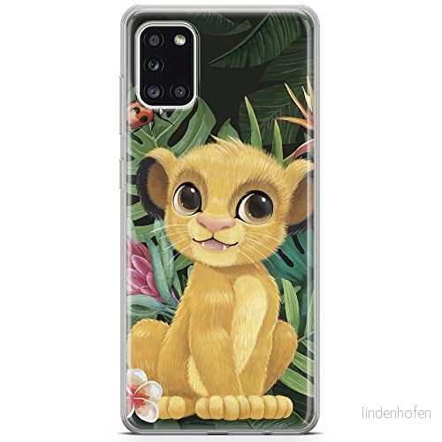 ERT GROUP mobiltelefonfodral för Samsung A31 originalt och officiellt licensierat Disney mönster Simba & Friends 004 optimalt anpassad till formen på mobiltelefonen, fodral tillverkad av TPU plast 5903040219362