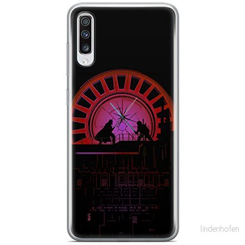 ERT GROUP mobiltelefonfodral för Samsung A70 originalt och officiellt licensierat Star Wars mönster 035 Vit optimalt anpassad till formen på mobiltelefonen, fodral tillverkad av TPU plast 5903537339955