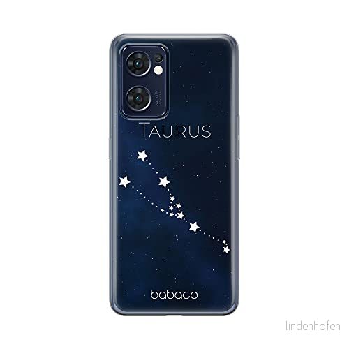 ERT GROUP mobiltelefonfodral för Oppo RENO 7 5G originalt och officiellt licensierat Babaco mönster Zodiac Constellation 002 anpassad till formen på mobiltelefonen, fodral tillverkad av TPU plast 5905511311292
