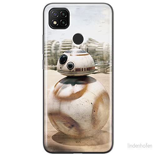 ERT GROUP mobiltelefonfodral för Xiaomi REDMI 9C originalt och officiellt licensierat Star Wars mönster BB 8 001 optimalt anpassad till formen på mobiltelefonen, fodral tillverkad av TPU plast 5903040284285