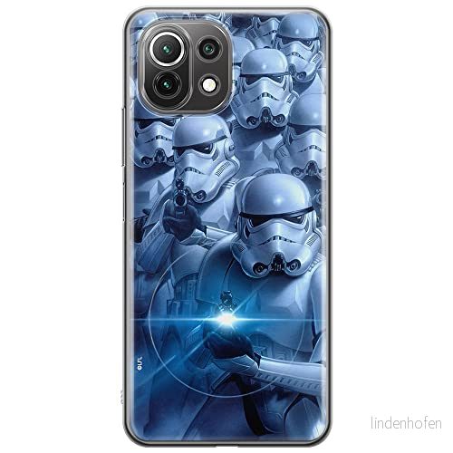ERT GROUP mobiltelefonfodral för Xiaomi 11 LITE 4G/5G originalt och officiellt licensierat Star Wars mönster Stormtrooper 011, fodral tillverkad av TPU plast 5903932705386