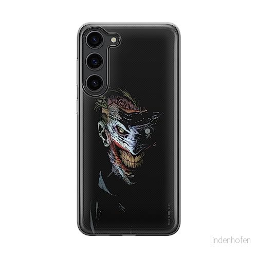 ERT GROUP mobiltelefonfodral för Samsung S23 PLUS originalt och officiellt licensierat DC mönster Joker 011 optimalt anpassad till formen på mobiltelefonen, fodral tillverkad av TPU plast 5905511440084