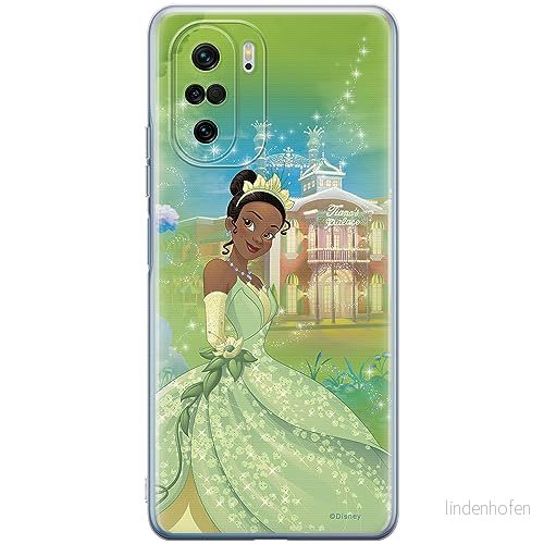 ERT GROUP mobiltelefonfodral för Xiaomi MI 11i/ REDMI K40/K40 PRO/POCO F3/ F3 PRO originalt och officiellt licensierat Disney mönster Tiana 001, fodral tillverkad av TPU plast 5905511894061