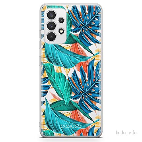 ERT GROUP mobiltelefonfodral för Samsung A32 4G LTE originalt och officiellt licensierat Babaco mönster Plants 005 optimalt anpassad till formen på mobiltelefonen, gedeeltelijk transparant 5903040471050