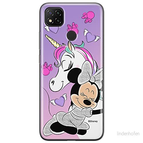ERT GROUP mobiltelefonfodral för Xiaomi REDMI 9C originalt och officiellt licensierat Disney mönster Minnie 036 optimalt anpassad till formen på mobiltelefonen, fodral tillverkad av TPU plast 5903040302064