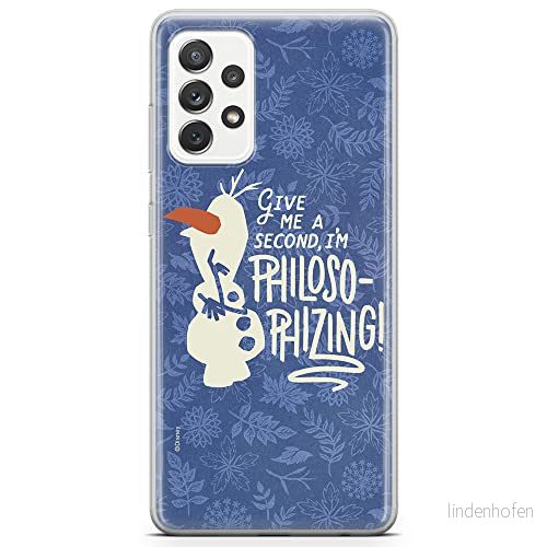 ERT GROUP mobiltelefonfodral för Samsung A72 5G originalt och officiellt licensierat Disney mönster Olaf 005 optimalt anpassad till formen på mobiltelefonen, gedeeltelijk transparant 5903040074671