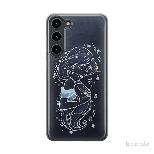 ERT GROUP mobiltelefonfodral för Samsung S23 originalt och officiellt licensierat Disney mönster Jasmine 008 optimalt anpassad till formen på mobiltelefonen, fodral tillverkad av TPU plast 5905511432867