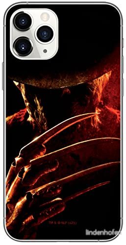 ERT GROUP mobiltelefonfodral för Iphone 11 PRO originalt och officiellt licensierat Horror mönster Nightmare of Elm Street 005 anpassad till formen på mobiltelefonen, fodral tillverkad av TPU plast 5905511079871