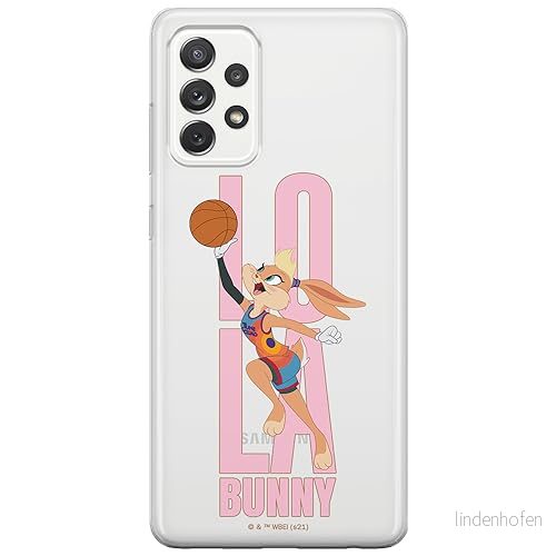 ERT GROUP mobiltelefonfodral för Samsung A53 5G originalt och officiellt licensierat Looney Tunes mönster Space Jam 028 optimalt anpassad till formen på mobiltelefonen, gedeeltelijk transparant 5905511067694