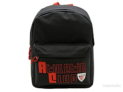 Athletic Club Backpack,Unisex Kids,Black and Red,One Size 8426842091747