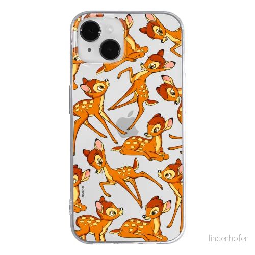 ERT GROUP mobiltelefonfodral för Iphone 13 originalt och officiellt licensierat Disney mönster Bambi 017 optimalt anpassad till formen på mobiltelefonen, gedeeltelijk transparant 5905131799630