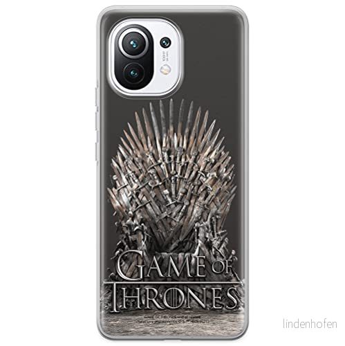 ERT GROUP mobiltelefonfodral för Xiaomi 11 originalt och officiellt licensierat Game od Thrones mönster of 017 anpassad till formen på mobiltelefonen, fodral tillverkad av TPU plast 5903932689037