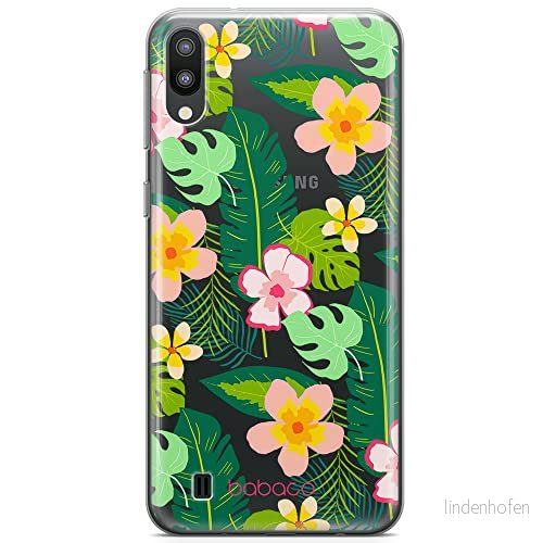 ERT GROUP mobiltelefonfodral för Samsung M10 originalt och officiellt licensierat Babaco mönster Flowers 019 optimalt anpassad till formen på mobiltelefonen, gedeeltelijk transparant 5903932638028