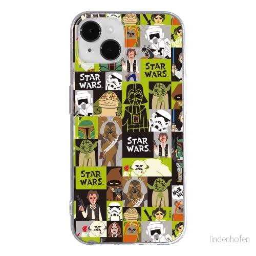 ERT GROUP mobiltelefonfodral för Apple Iphone 14 PLUS originalt och officiellt licensierat Star Wars mönster 033 anpassad till formen på mobiltelefonen, fodral tillverkad av TPU plast 5905131898807