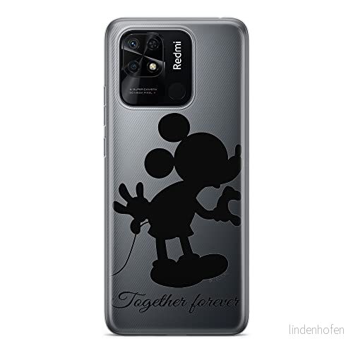 ERT GROUP mobiltelefonfodral för Xiaomi REDMI 10C originalt och officiellt licensierat Disney mönster Mickey 005 optimalt anpassad till formen på mobiltelefonen, gedeeltelijk transparant 5905511538279
