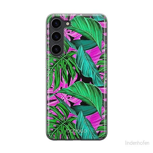 ERT GROUP mobiltelefonfodral för Samsung S23 PLUS originalt och officiellt licensierat Babaco mönster Plants 004 optimalt anpassad till formen på mobiltelefonen, fodral tillverkad av TPU plast 5905511444211