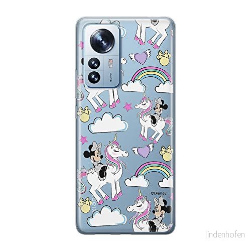 ERT GROUP mobiltelefonfodral för Xiaomi 12 / 12X originalt och officiellt licensierat Disney mönster Minnie 037 optimalt anpassad till formen på mobiltelefonen, gedeeltelijk transparant 5905511482602