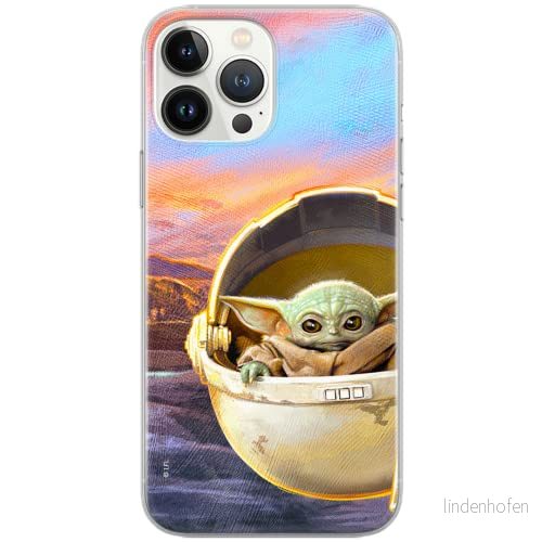ERT GROUP mobiltelefonfodral för Samsung S21 PLUS originalt och officiellt licensierat Star Wars mönster Baby Yoda 005 optimalt anpassad till formen på mobiltelefonen, fodral tillverkad av TPU plast 5903932382976