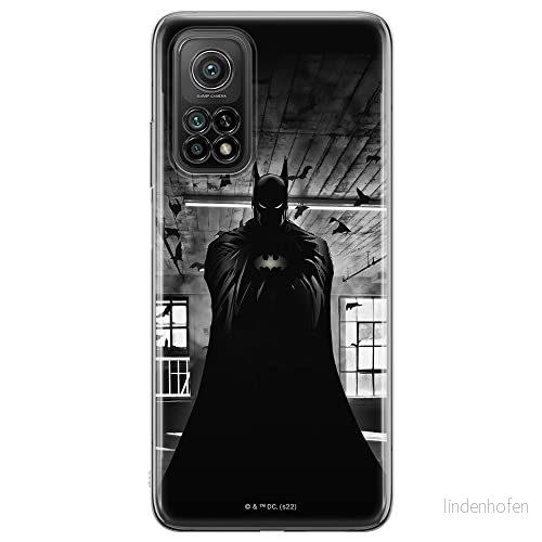 ERT GROUP mobiltelefonfodral för Xiaomi MI 10 LITE originalt och officiellt licensierat DC mönster Batman 068 optimalt anpassad till formen på mobiltelefonen, fodral tillverkad av TPU plast 5905131522870