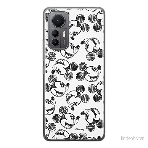 ERT GROUP mobiltelefonfodral för Xiaomi 12 LITE originalt och officiellt licensierat Disney mönster Mickey 025 optimalt anpassad till formen på mobiltelefonen, fodral tillverkad av TPU plast 5905511499747